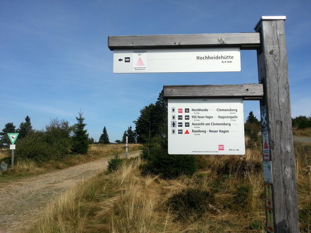 Ferienwohnungen Luge - Winterberg Buitenkant foto